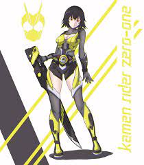 仮面ライダー100users入り 仮面ライダーゼロワン wallyeeのイラスト pixiv 仮面ライダー かわいいアニメガール 仮面ライダー イラスト