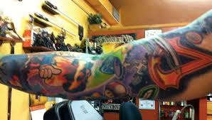 Video game tattoos are for true lovers of super noticeable and famous tattoo designs. The Images And Stories Behind The Most Epic Game Tattoos On One Man Ars Technica