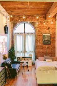 Studio Dreams In Brooklyn Black Blooms Apartment Design Apartment Interior Design Apartment Interior