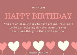 The following are some of the sweetest happy birthday messages for her. Heart Touching Happy Birthday Wishes For Girlfriend Lover