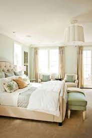 The earthy sage color on the island helps ground and soften this modern white and gray kitchen. Light Green Bedroom Ideas And Photos Houzz