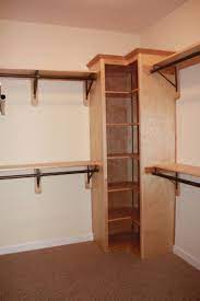 Compare prices on popular products in home storage. Corner Shelves In Closet Rods On Both Sides Beautiful Diy Corner Closet Closet Makeover Corner Closet Shelves
