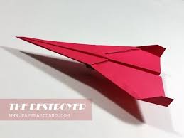 Littlehousecards | papierbastelbögen im kleinen maßstab. Papierflieger Selbst Basteln Papierflugzeug Falten Beste Origami Flugzeug Destroyer Youtube