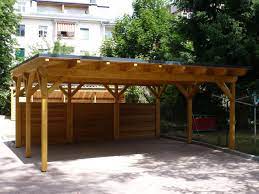 Carport Carport Mit Integriertem Lagerraum Welcher Sich Seitlich Oder Im Carport Plans Wooden Carports Carport Makeover