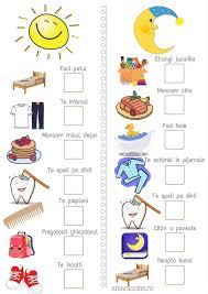 Rutina De Dimineata Si De Seara Printabil Ama Nicolae Kids Schedule Kids Routine Chart Preschool Learning Activities