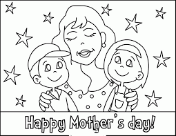 Free to print mother's day colouring pages which children can colour or paint to make a wonderful personal gift for mother's day. Mothers Day Coloring Cards Coloring Home