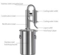 Amazon.com: Stainless steel Double tower Distiller Home ...