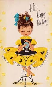 Vintage 1960 Hi Happy Birthday Happy Birthday Greetings Happy Birthday Vintage Vintage Birthday Cards