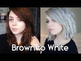 Dark Brown To Silver Hair 3 Step Tutorial Youtube Dark Hair Dye Silver Hair Dye White Ombre Hair