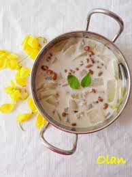 Olan Recipe Ashgourd Is Cooked In Coconut Milk And Drizzled With A Bit Of Coconut Oil Keralarecipes Vishu Indian Food Recipes Kerala Food Recipes