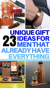 They can be so difficult to find unique, fun gifts for that they'll really enjoy but you're in luck… these 20 unique gift ideas for so i thought it might be kind of fun to search online for awhile and look for some unique gift ideas for men under $20. 24 Unique Gift Ideas For Men Who Have Everything 2020 Guide Birthday Present For Boyfriend Birthday Gifts For Boyfriend Boyfriend Gifts