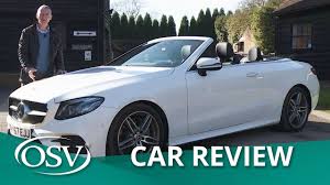 Mercedes E Class Cabriolet 2018 In Depth Review Osv Car Reviews Youtube