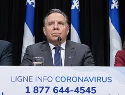 Retransmission en direct et archives des conférences de presse. Covid 19 Bilan Du Point De Presse De Francois Legault Du 17 Mars Cfim