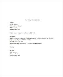 Employment Verification Letter A Reference Letter Resembles A Recommendation Letter From Employer Letter Template Word Letter Templates Free Letter Templates