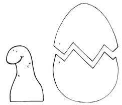 The dinosaur in this coloring sheet looks like a proud mother. Online Coloring Pages Dinosaur Coloring Page Dinosaur And Egg Dinosaur