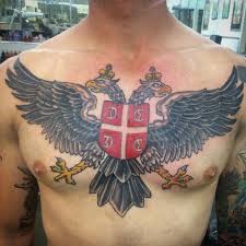 The above tattoo is about mid way henna tattoos often contain flora and natural designs such as flowers and ferns. Serbian Eagle Tattoo Models Designs Quotes And Ideas