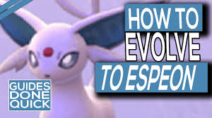 Eevee has one of seven different evolutions currently available in pokemon go. How To Evolve Eevee Into Espeon In Pokemon Sword Shield Youtube