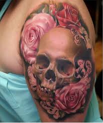 Bury Me With Roses Inked Magazine Skull Rose Tattoos Animal Skull Tattoos Rose Tattoos