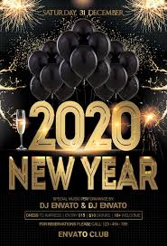 New Year Party Flyer New Year S Eve Flyer Party Flyer New Years Party
