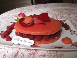 Macaron Geant Framboise Litchi Rose Presque Un Ispahan Recette Recette Macaron Macaron Geant Macaron