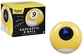 Nineball is a alternative/rock band from utica, ny. Ridley S Sarkastischer 9 Ball Neuheit Spielzeug Perfekte Unterhaltung Nach Dem Abendessen Amazon De Spielzeug