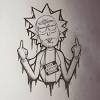 What does rick and morty tattoo mean? 1