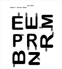 sample eye chart template 11 free documents download in pdf