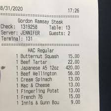 Maybe you would like to learn more about one of these? Customer Left With Eye Watering Bill After Misreading Menu At Gordon Ramsay Steak Mirror Online
