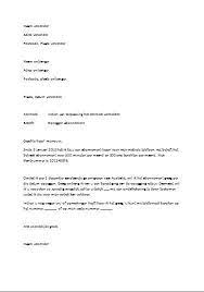 Voorbeeld Formele Brief