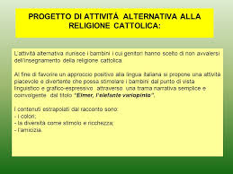 La storia di elmer presentata ai bambini. Progetto Di Attivita Alternativa Alla Religione Cattolica Ppt Scaricare