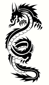 You can use our amazing online tool to color and edit the following dragon coloring pages. Simple Chinese Dragon Tattoo Drawing Novocom Top