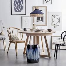 Table ronde et chaises pliantes 8 places 150cm pehd rekkem qualite pro. Table Ronde Extensible En Bois Naturel Sur Cdc Design