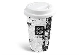 Scandinavian Coffee House Paper Cup Design Cup Design Creative Packaging Design