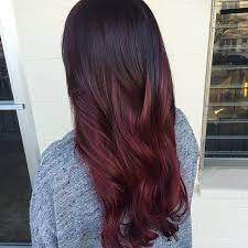 Pin By Sheryl On Hair Nails Makeup Hair Styles Burgandy Hair Maroon Hair