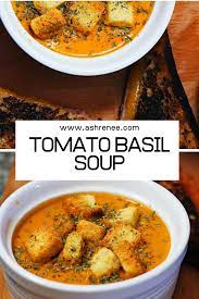 Tomato Basil Soup Healthy Blender Recipes Soup Maker Recipes Ninja Blender Recipes Healthy