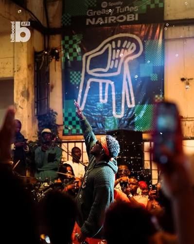 Spotify is taking its Nairobi programming beyond the physical stage. Performance videos from Nyashinski's appearance at Greasy Tunes Nairobi have gone live exclusively on Spotify, in what the platform describes as its