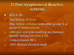 Image result for Poststreptococcal Reactive Arthritis