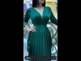 فستان درابيه مميز للعيد Youtube Dresses With Sleeves Fashion Long Sleeve Dress