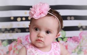 3" Chiffon and Lace Petal Blossom Headband, 10 Colors to Choose From by Lil  Miss Sweet Pea Boutique, Photo Prop, Newborn, Baby Girl Headband
