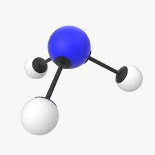 Ammonia Molecule 3d Model In 2020 3d Model Light Display Molecules