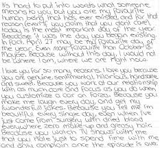 All you have to do on this day is embrace your darling, and wish him to remain glad. Birthday Letter For Boyfriend Reddit Soccer Tips