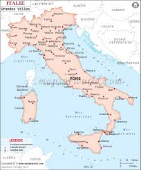 Carte Italie Ville Carte Italie Italie Carte