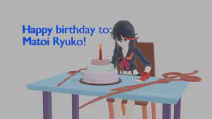 Sader on X: Well, I tried. Last night I found out that #Matoi #Ryuko's  birthday was TODAY (23rd October) and I thought I would at least try to do  something to celebrate