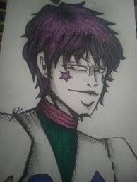 A Drawing Of The Man That Disappoints Me Hisoka But Hair Down So Enjoy Hunterxhunter