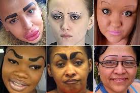 These 20 Hilarious Eyebrow Fails Will Make You Cringe The 3 Is The Worst Ever Lol Eyebrow Fails Eyebrows Cringe