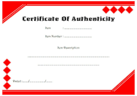 Free printable certificate of authentication templates a certificate of authentication for artists is used to show that an artwork is original and authentic, and created by the artist. 12 Certificate Of Authenticity Free Template Ideas In 2021 Certificate Certificate Design Template Free