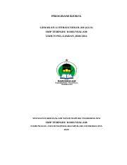 Program literasi sma bumi sejahtera · tujuan umum menumbuhkembangkan budi pekerti peserta didik melalui pembudayaan ekosistem literasi sekolah yang diwujudkan dalam gerakan literasi sekolah agar menjadi pembelajar sepanjang hayat. Program Kerja Gls Docx Program Kerja Gerakan Literasi Sekolah Gls Smp Terpadu Darussalam Tahun Pelajaran 2020 2021 Yayasan Darussalam Tanjungpura Course Hero