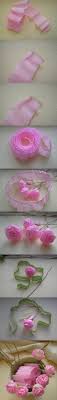 ¡nos encanta el papel para hacer manualidades!. Rosas De Papel Crepe Paso A Paso Para Hacer En Casa