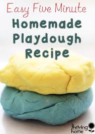 Easy Homemade Playdough Recipe Free Printable Recipe Homemade Playdough Recipe Homemade Playdough Playdough Recipe