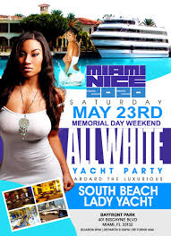 A memorial day filled with arts & culture on south beach join us this memorial day for a series of art and cultural happenings that. Tickets For Memorial Day Weekend 2020 All White Yacht Party In Miami From Showclix